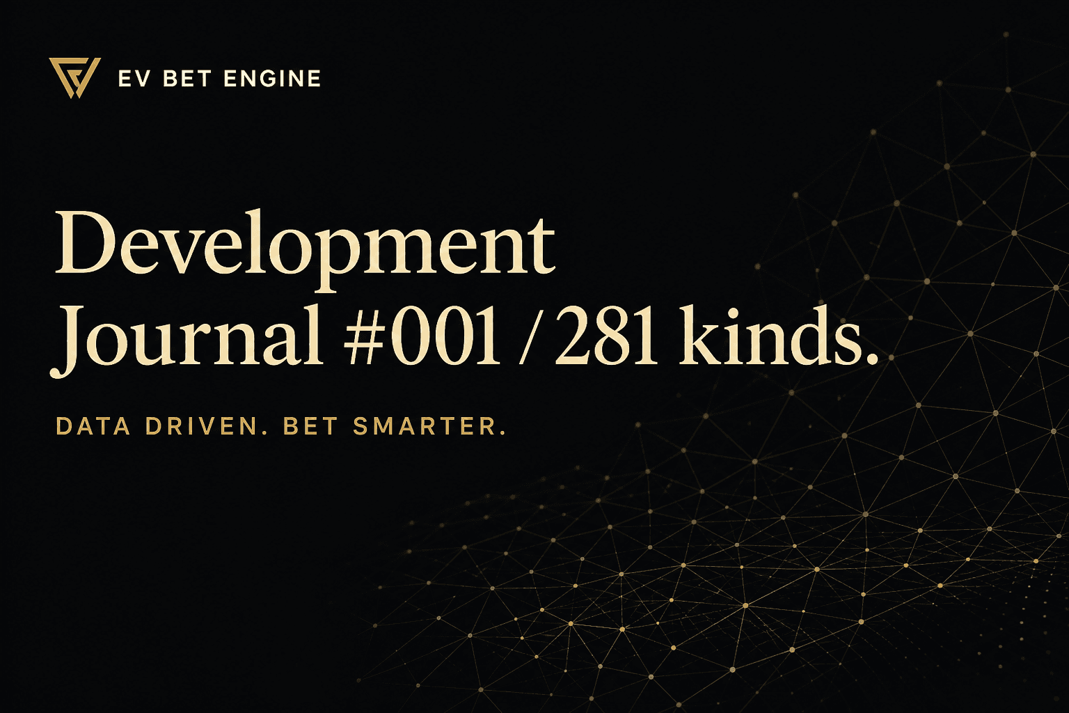 Cover image for Development Journal #001 / 281 kinds.